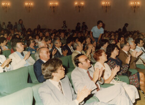 1982_08_21 Musicarchitettura Canada '82 - Cerimonia d'inaugurazione del Festival - autorità cittadine, regionali, ambasciatore del Canada a Roma Ghislain Hardy, diplomatici e autorità canadesi ann 1463 inv 1147 vol 6.tif