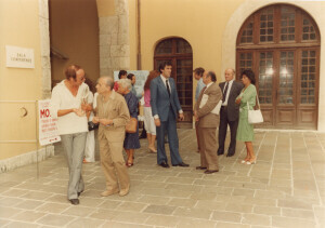 1982_08_22 Musicarchitettura Canada '82 - Inaugurazione delle Mostre Canadesi, Castello (per i curatori e i temi cfr. WT 1466, pag. 192) ann 1466 inv 1258 vol 7.tif