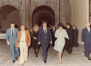 1982_08_22 Musicarchitettura Canada '82 - Inaugurazione delle Mostre Canadesi; il ministro canadese alla Cultura Fleming ann 1466 inv 1277 vol 7.tif