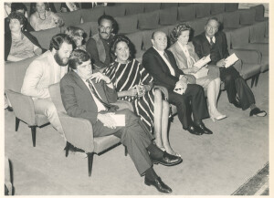 1982 Musicarchitettura '82 - Autorità all'Auditorium - Inaugurazione Festival - Gruppo A miscellanee ann NN inv 1536 vol 8.tif