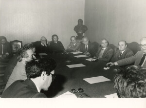 1984_01_22 Musicarchitettura RDT '84 - Conferenza stampa della delegazione della città dell'Aquila di ritorno da Berlino Est e Lipsia per l'organizzazione del festival ann NN inv 2024 vol 12.tif