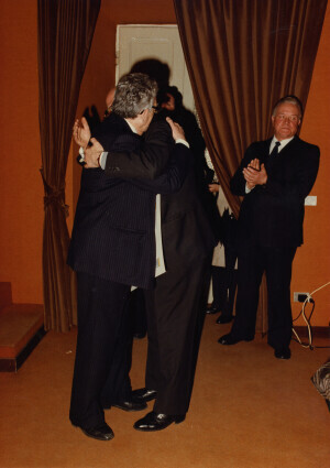 1985_03_13 Conferimento Laurea Honoris Causa al Maestro Goffredo Petrassi - Aula Magna dell'Università degli Studi dell'Aquila ann NN inv 2260 vol 13.tif