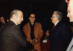 1985_03_13 Conferimento Laurea Honoris Causa al Maestro Goffredo Petrassi - Aula Magna dell'Università degli Studi dell'Aquila ann NN inv 2265 vol 13.tif