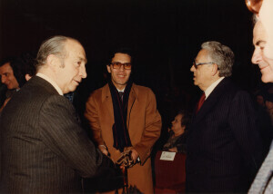 1985_03_13 Conferimento Laurea Honoris Causa al Maestro Goffredo Petrassi - Aula Magna dell'Università degli Studi dell'Aquila ann NN inv 2267 vol 13.tif