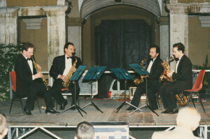 1997_06_21 Giornata Internazionale della Musica - Quartetto di saxofoni Accademia inv 3245 vol 17.tif
