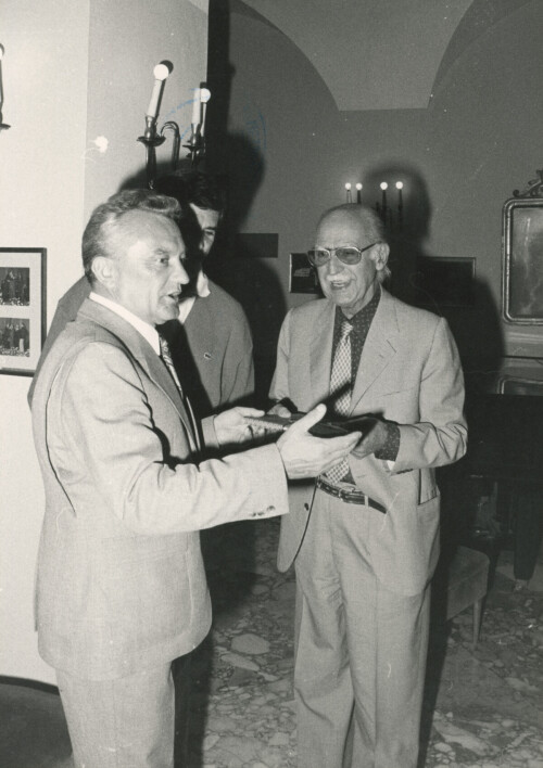 1982 Musicarchitettura '82 - Autorità all'Auditorium - Inaugurazione Festival