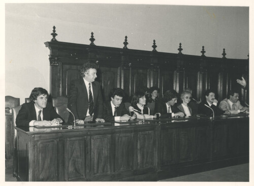 1982 Musicarchitettura '82 - La presentazione al Sindaco di una compagnia di ballo del Canada