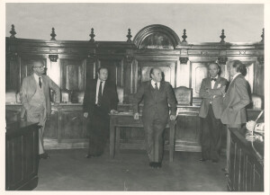 1982 Musicarchitettura '82 - La presentazione al Sindaco di una compagnia di ballo del Canada - Gruppo E miscellanee ann NN inv 1551 vol 8.tif