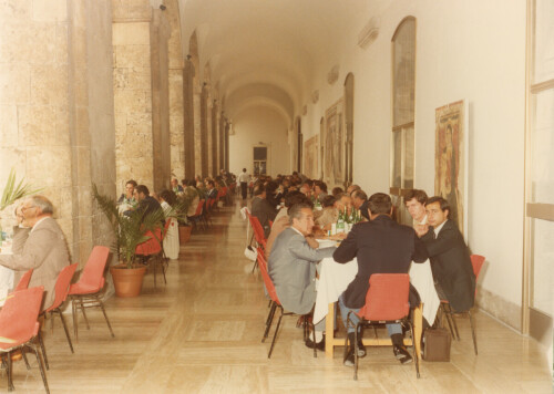 1982_08 Musicarchitettura '82 - Pranzo di Gala alla Galleria Medievale del Museo Nazionale d'Abruzzo - Castello Cinquecentesco