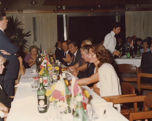 1982_09 Musicarchitettura '82 - Cena di gala di chiusura del festival presso il ristorante 'Il Tetto'