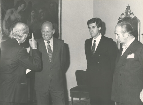 1984_04_26 Musicarchitettura RDT '84 - Presentazione del festival alla città - l'ambasciatore della RDT Hans Vass