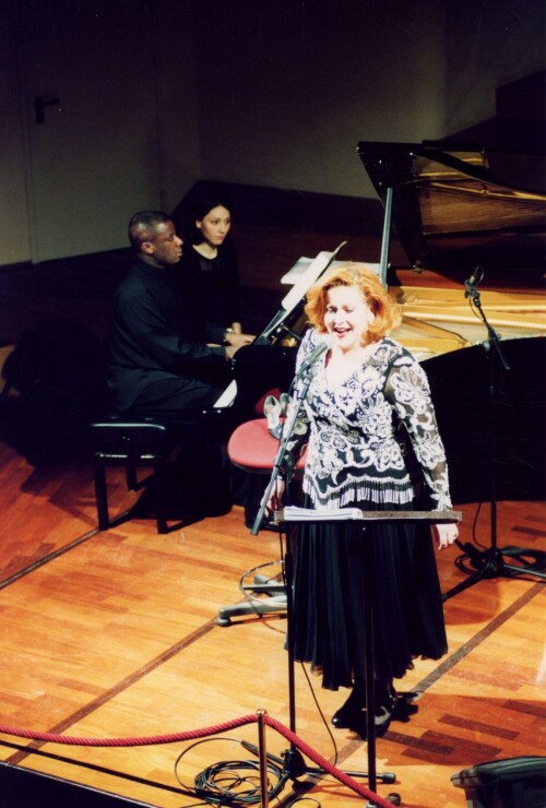 2002_01_24 Kim Criswell, voce e Waine Marshall, pianoforte